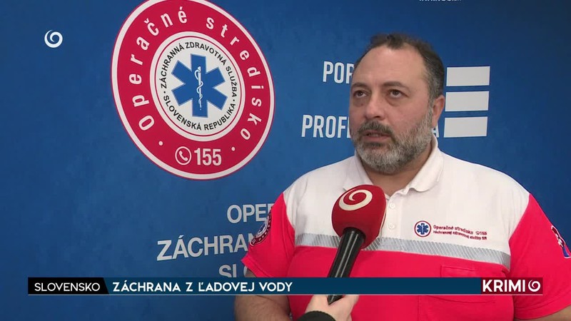 ZÁCHRANA Z ĽADOVEJ VODY