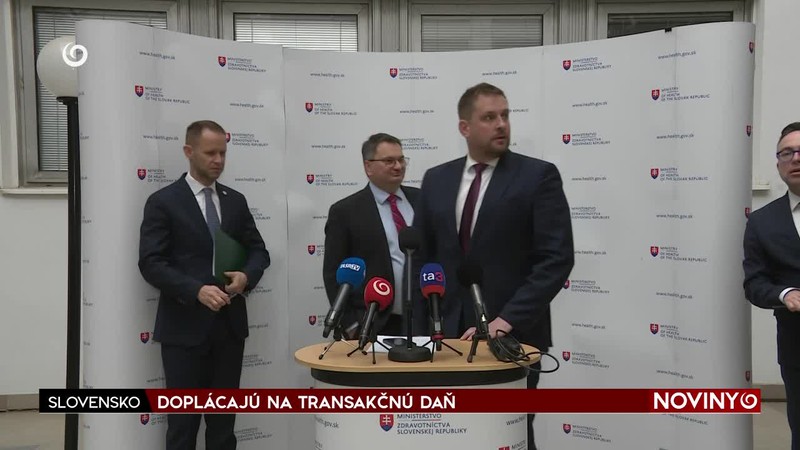 DOPLÁCAJÚ NA TRANSAKČNÚ DAŇ