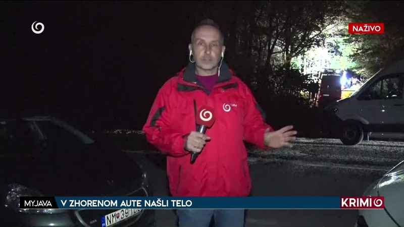 V ZHORENOM AUTE NAŠLI TELO