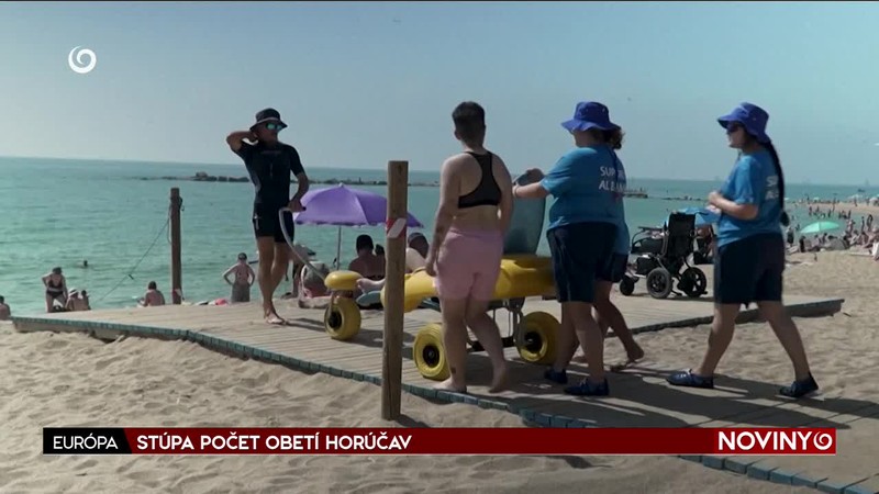 STÚPA POČET OBETÍ HORÚČAV