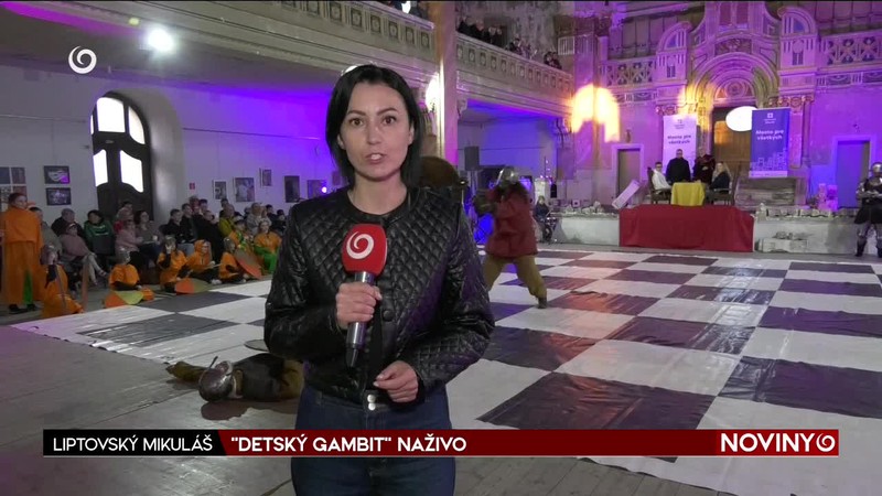 "DETSKÝ GAMBIT" NAŽIVO