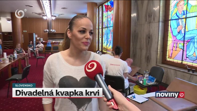 Divadelná kvapka krvi