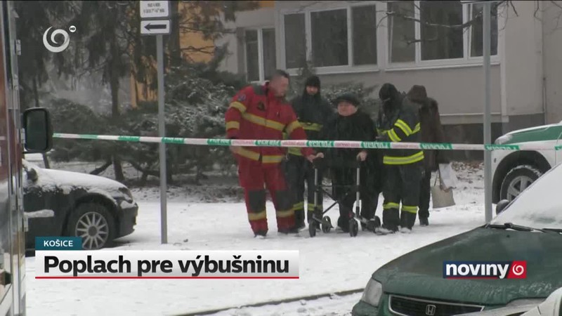 Poplach pre výbušninu