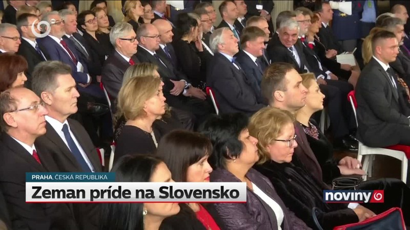 Zeman príde na Slovensko