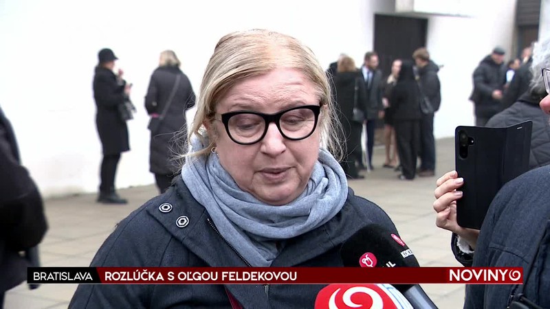 ROZLÚČKA S OĽGOU FELDEKOVOU