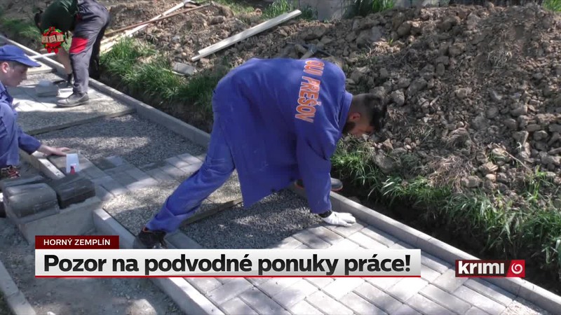 Pozor na podvodné ponuky práce!
