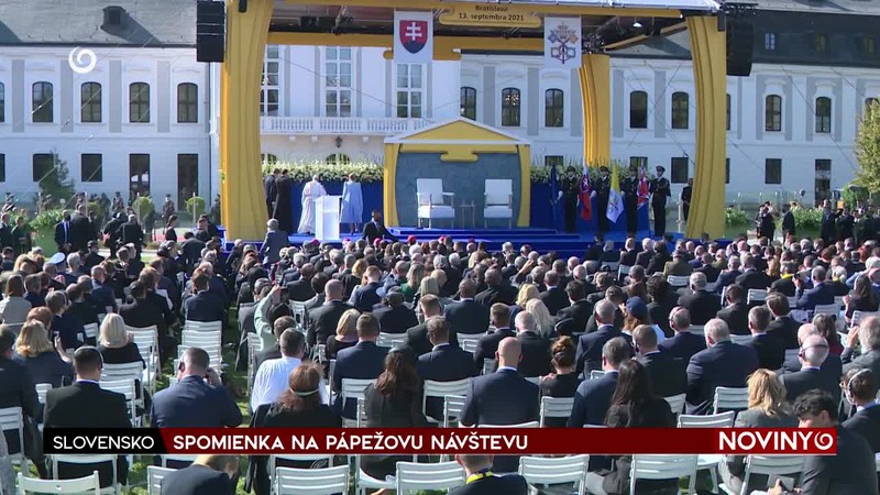 SPOMIENKA NA PÁPEŽOVU NÁVŠTEVU