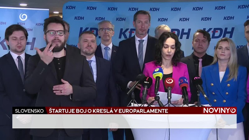 ŠTARTUJE BOJ O KRESLÁ V EUROPARLAMENTE