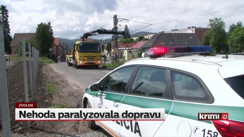 Nehoda paralyzovala dopravu