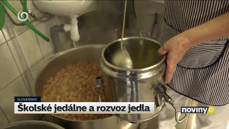 Školské jedálne a rozvoz jedla