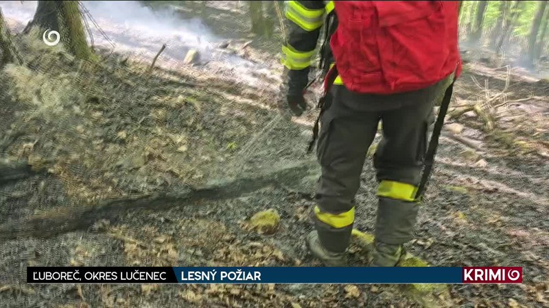 LESNÝ POŽIAR