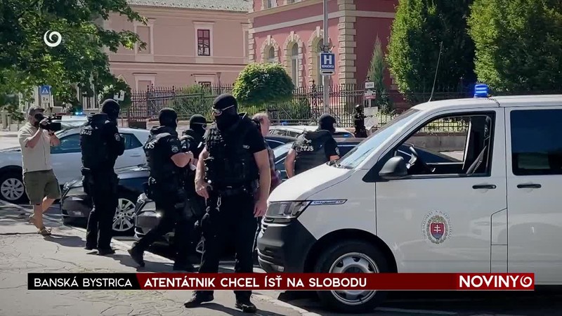 ATENTÁTNIK CHCEL ÍSŤ NA SLOBODU,