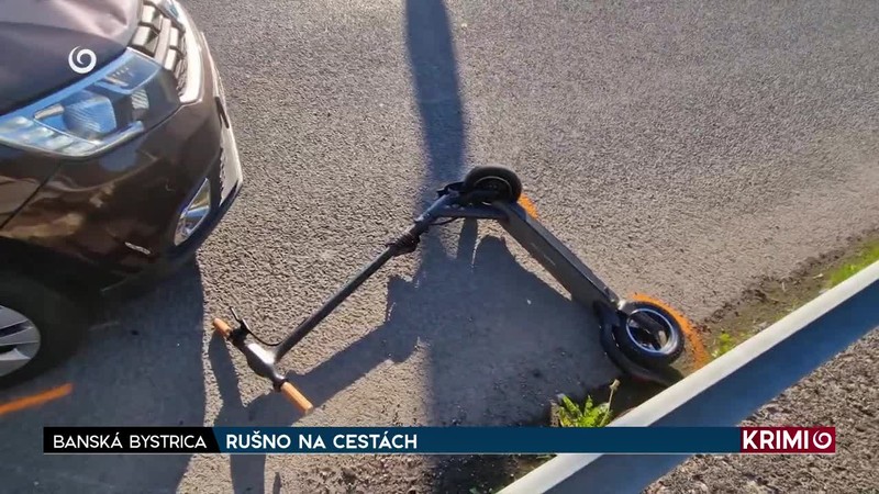 RUŠNO NA CESTÁCH