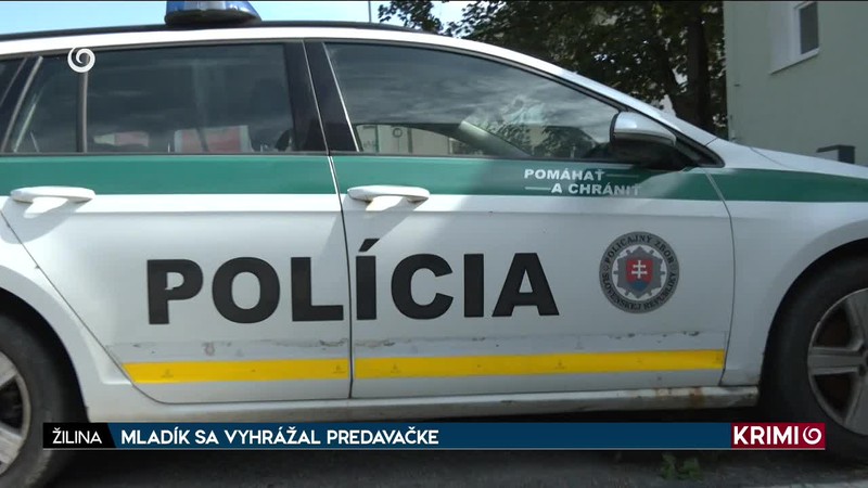 MLADÍK SA VYHRÁŽAL PREDAVAČKE