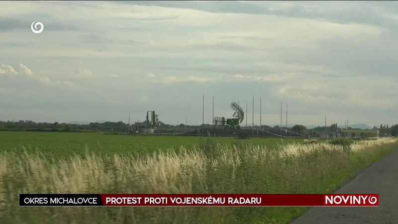 PROTEST PROTI VOJENSKÉMU RADARU
