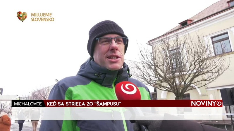 KEĎ SA STRIEĽA ZO "ŠAMPUSU"