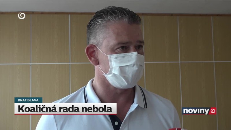Koaličná rada nebola