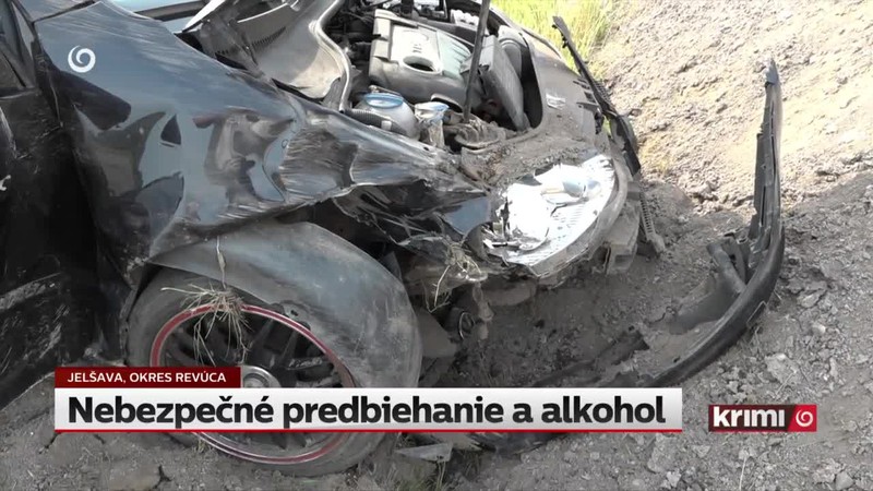 Nebezpečné predbiehanie a alkohol