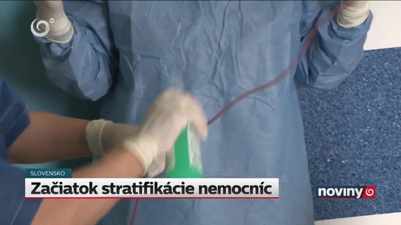 Začiatok stratifikácie nemocníc