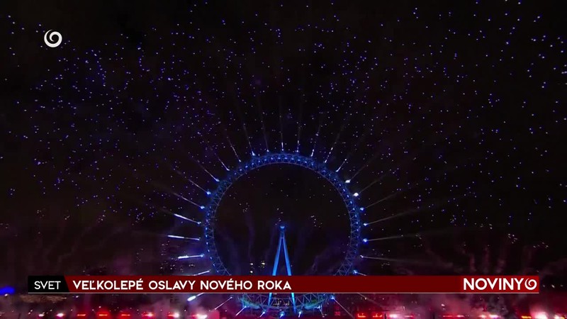VEĽKOLEPÉ OSLAVY NOVÉHO ROKA
