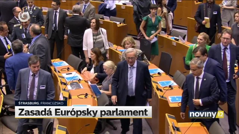 Zasadá Európsky parlament