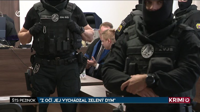 "Z OČÍ JEJ VYCHÁDZAL ZELENÝ DYM"