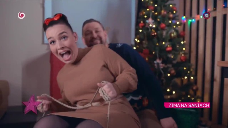 ZIMA NA SANIACH