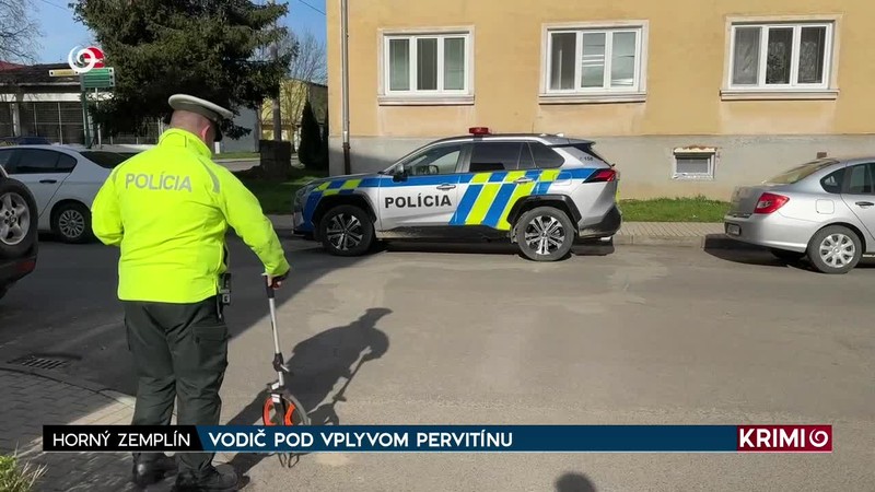 VODIČ POD VPLYVOM PERVITÍNU