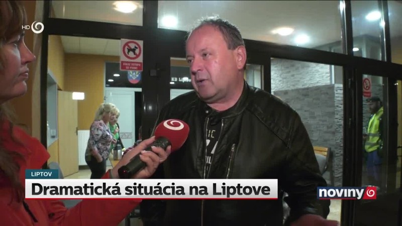 Dramatická situácia na Liptove