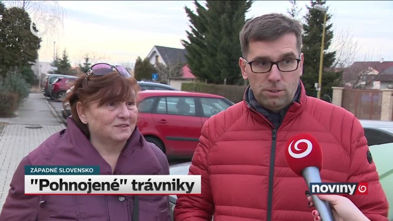 "Pohnojené" trávniky