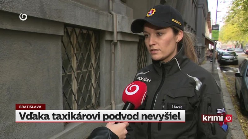 Vďaka taxikárovi podvod nevyšiel