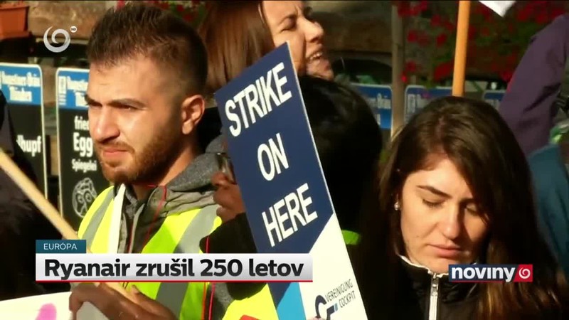 Ryanair zrušil 250 letov