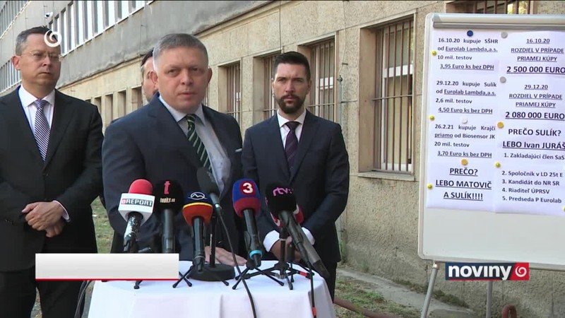 Trestné oznámenie pre testy