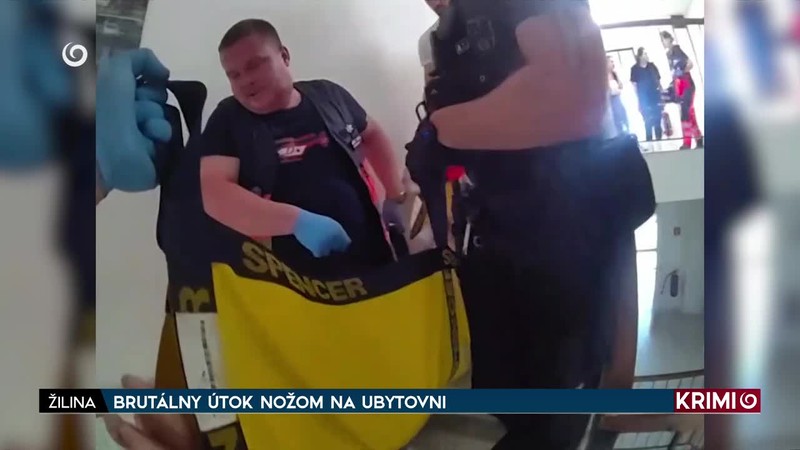 BRUTÁLNY ÚTOK NOŽOM NA UBYTOVNI