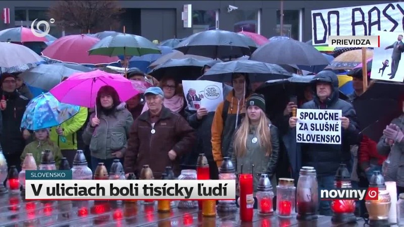 V uliciach boli tisícky ľudí