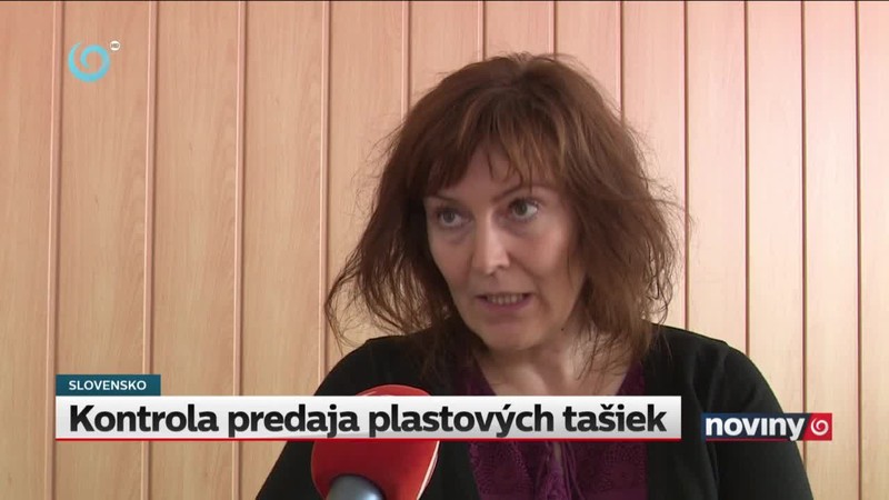Kontrola predaja plastových tašiek