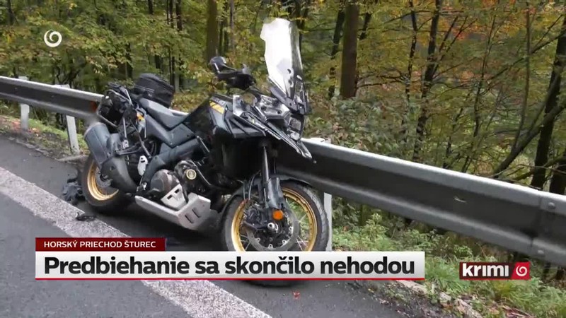 Predbiehanie sa skončilo nehodou