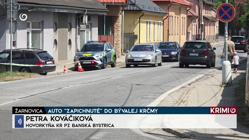 AUTO "ZAPICHNUTÉ" DO BÝVALEJ KRČMY
