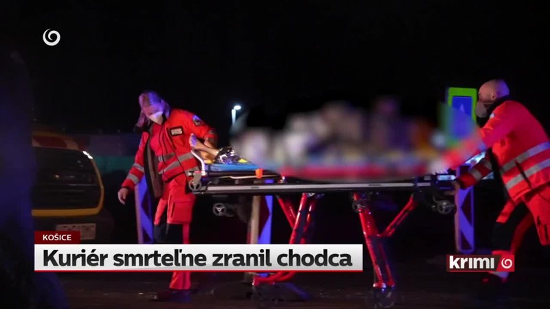 Kuriér smrteľne zranil chodca