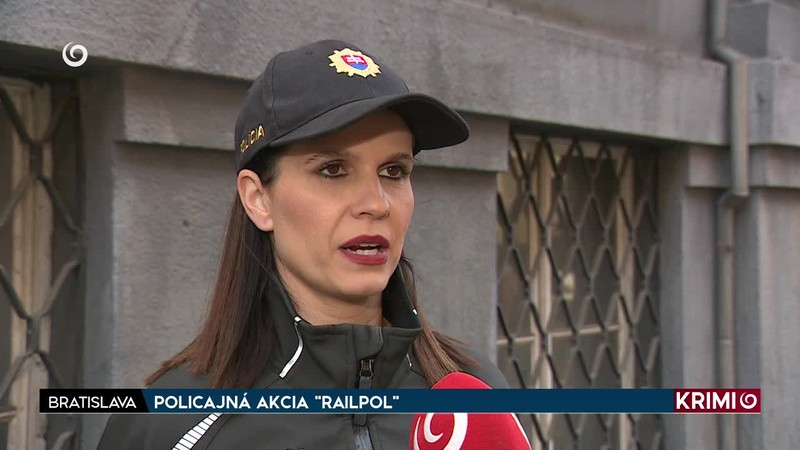 POLICAJNÁ AKCIA "RAILPOL"