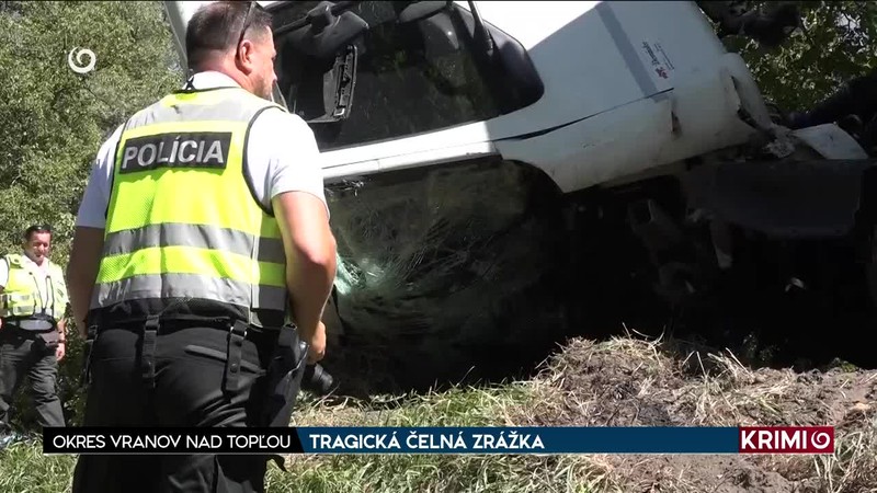 TRAGICKÁ ČELNÁ ZRÁŽKA