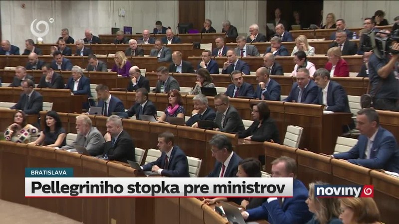 Pellegriniho stopka pre ministrov