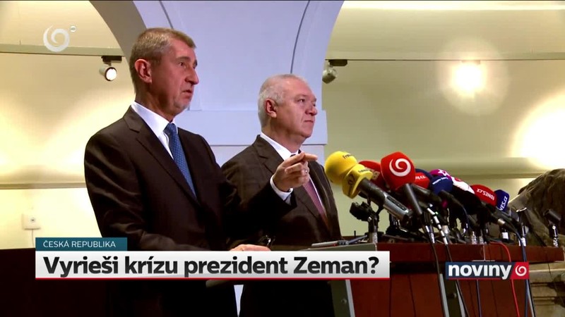 Vyrieši krízu prezident Zeman?