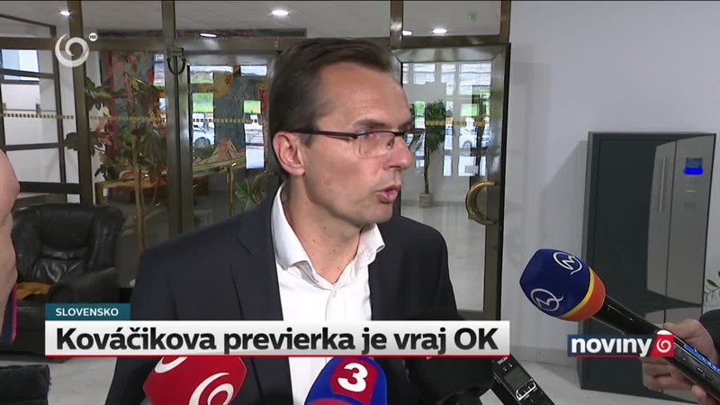 Kováčikova previerka je vraj OK