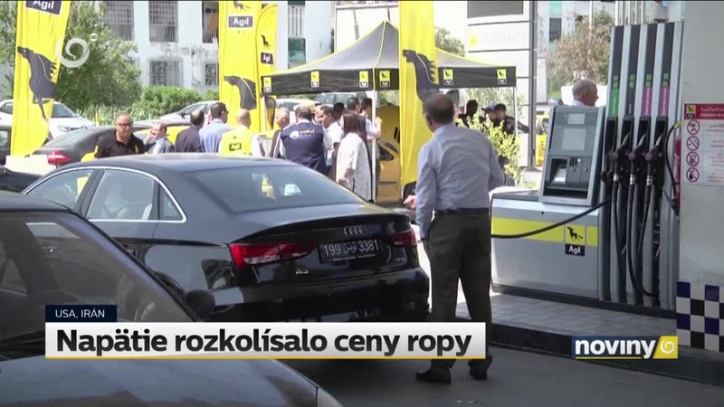 Napätie rozkolísalo ceny ropy