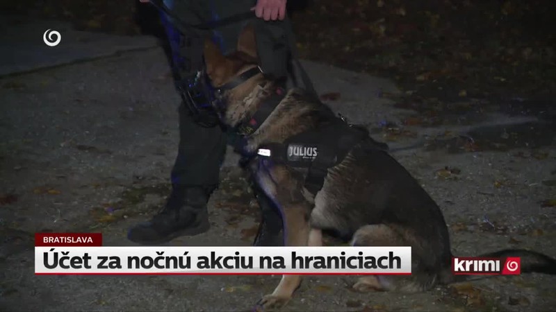 Účet za nočnú akciu na hraniciach