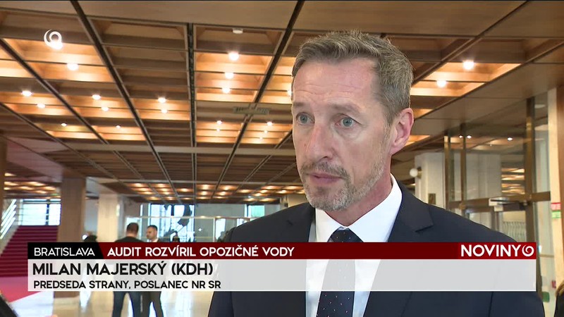AUDIT ROZVÍRIL OPOZIČNÉ VODY