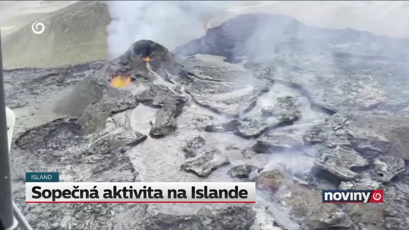 Sopečná aktivita na Islande