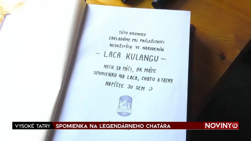 SPOMIENKA NA LEGENDÁRNEHO CHATÁRA