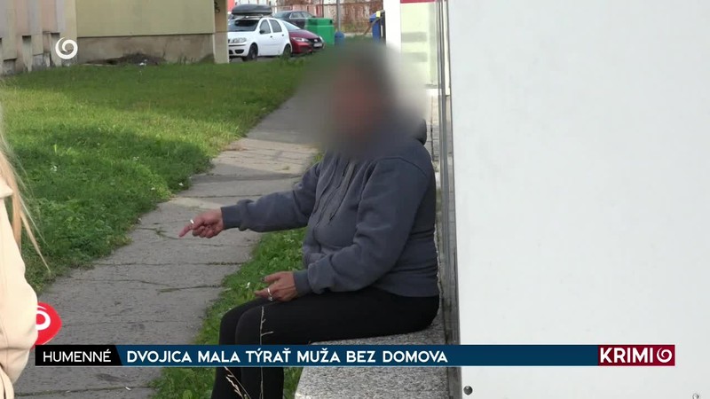 DVOJICA MALA TÝRAŤ MUŽA BEZ DOMOVA